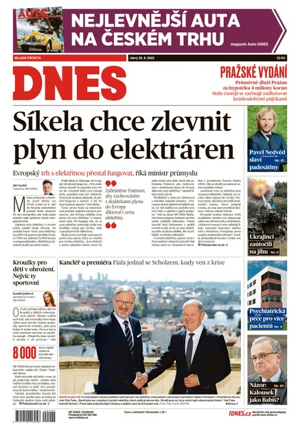 MF DNES - 30.8.2022