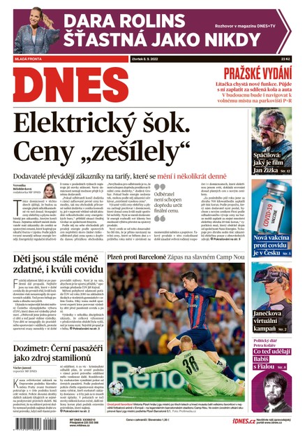 MF DNES - 8.9.2022