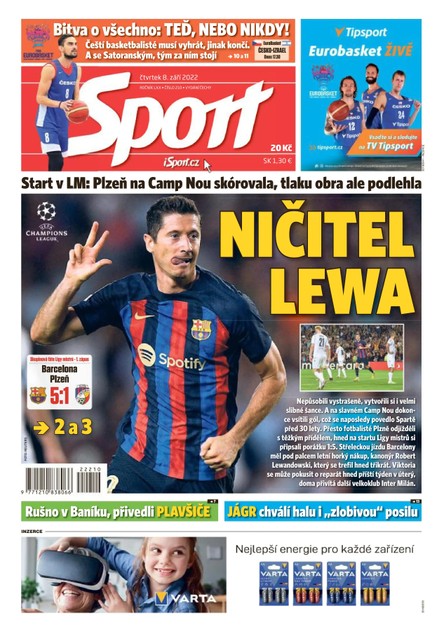 Sport - 8.9.2022