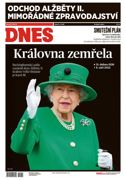 MF DNES - 9.9.2022