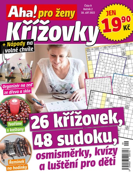 Aha! pro ženy křížovky - 09/2022