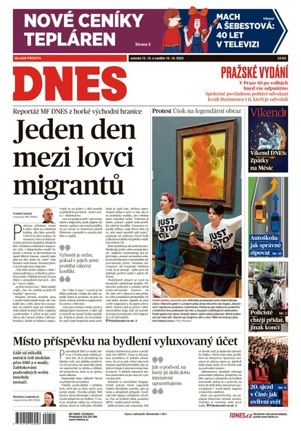 MF DNES - 15.10.2022