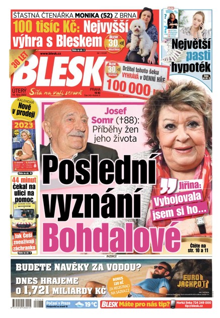 BLESK - 18.10.2022