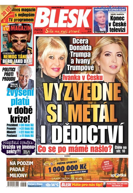 BLESK - 21.10.2022