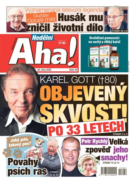 Nedělní Aha! - 30.10.2022