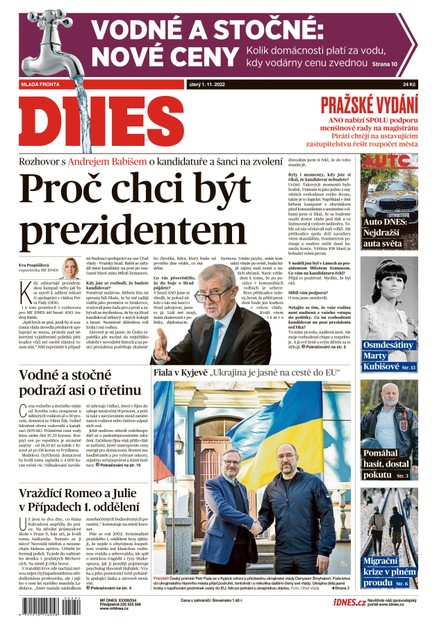 MF DNES - 1.11.2022