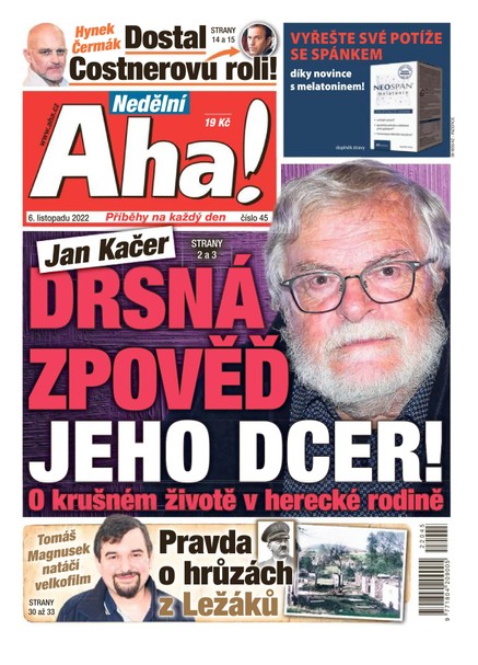 Nedělní Aha! - 6.11.2022