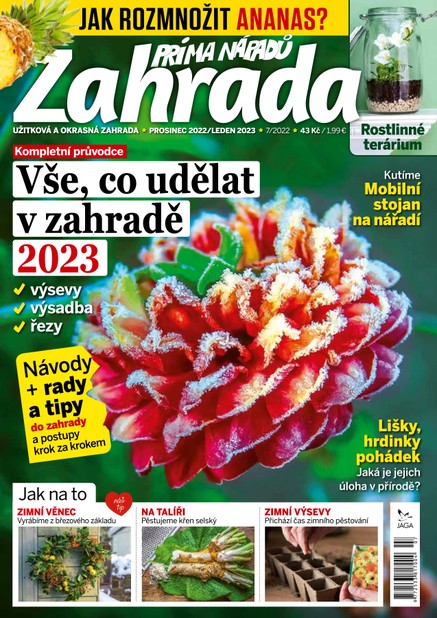 Zahrada prima nápadů 7/2022