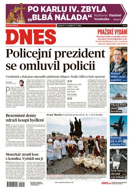 MF DNES - 12.11.2022