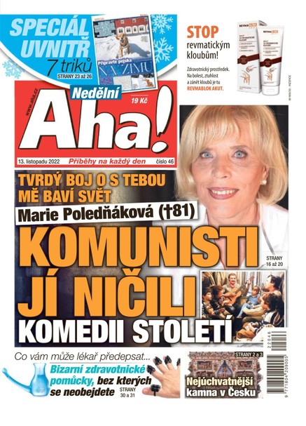 Nedělní Aha! - 13.11.2022