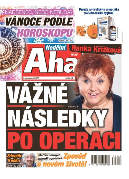 Nedělní AHA! - 4.12.2022