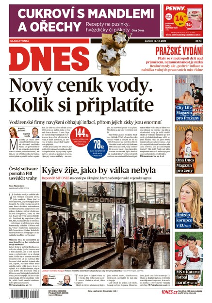 MF DNES - 12.12.2022