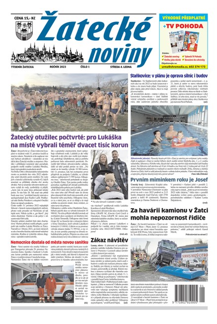 Žatecké noviny 01/23