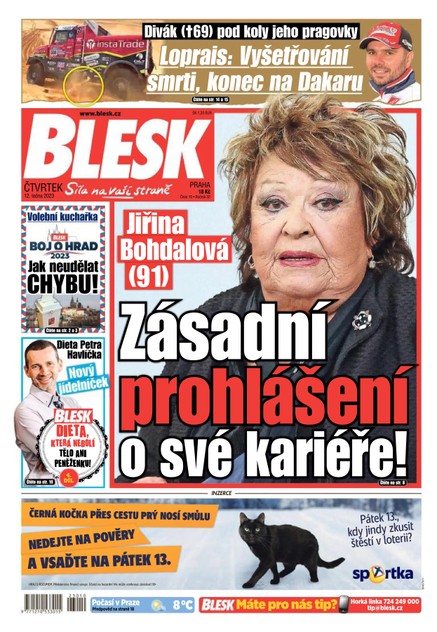 Blesk - 12.1.2023
