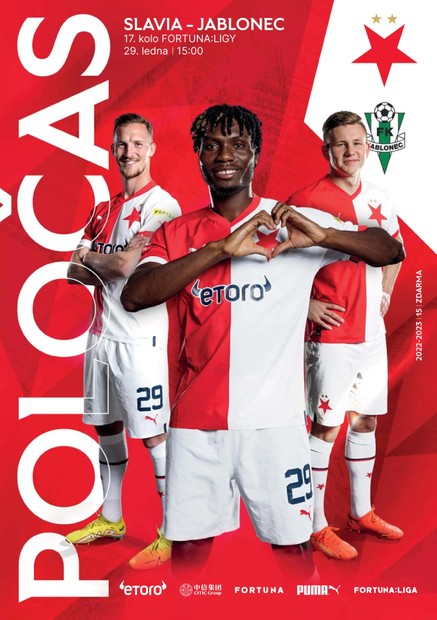 Poločas 2022/23, č.15: Slavia - Jablonec