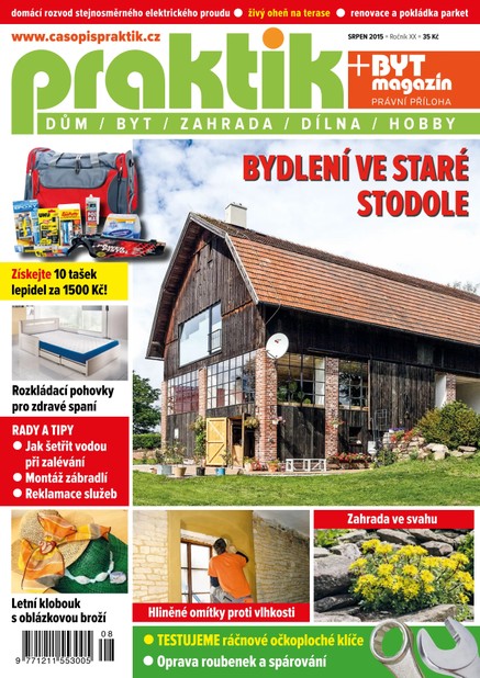 PRAKTIK & příloha Byt magazín 8/2015