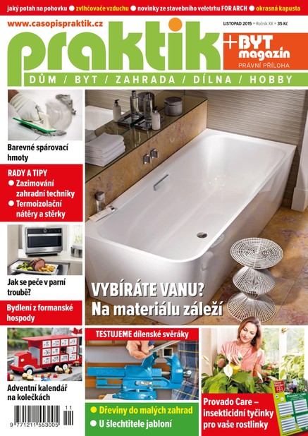 PRAKTIK & příloha Byt magazín 11/2015