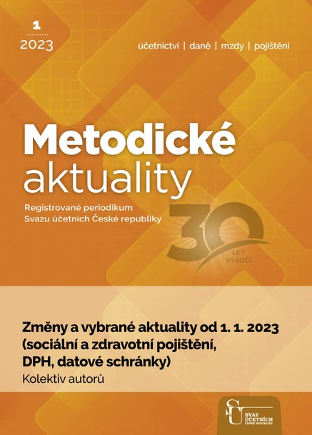 Metodické aktuality Svazu účetních č. 1/2023