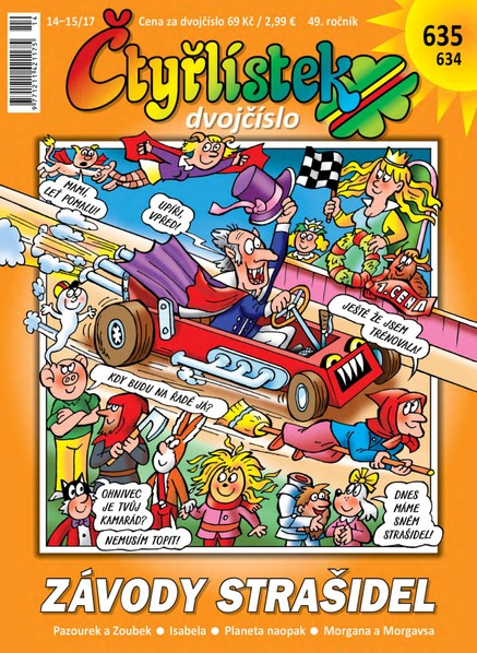 Čtyřlístek 14-15/2017