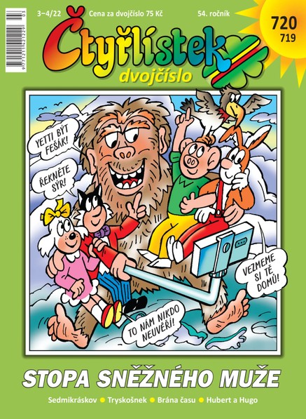 Čtyřlístek 3-4/2022