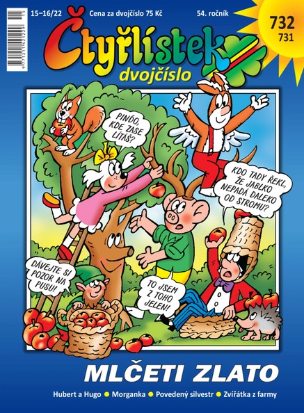 Čtyřlístek 15-16/2022
