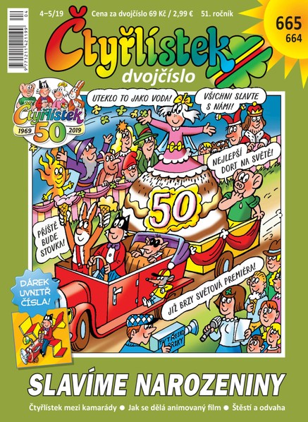 Čtyřlístek 4-5/2019