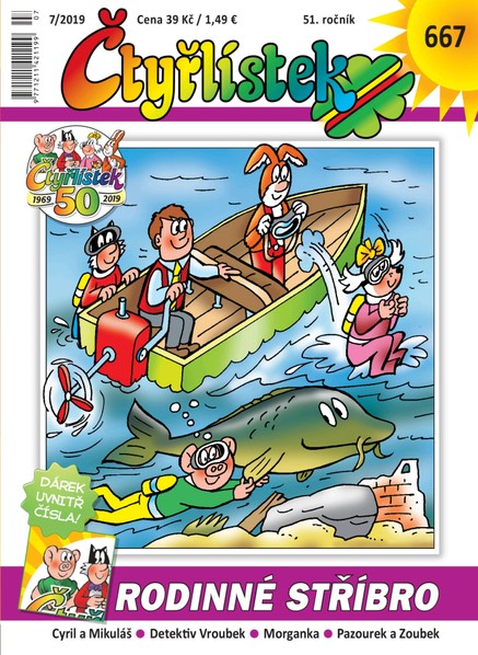 Čtyřlístek 7/2019