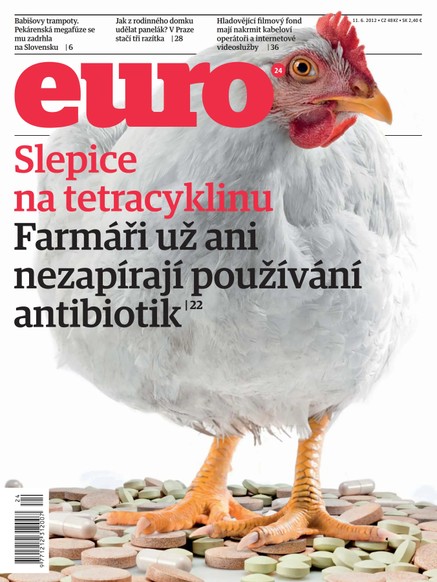 EURO 24/2012 Slepice na tetracyklinu