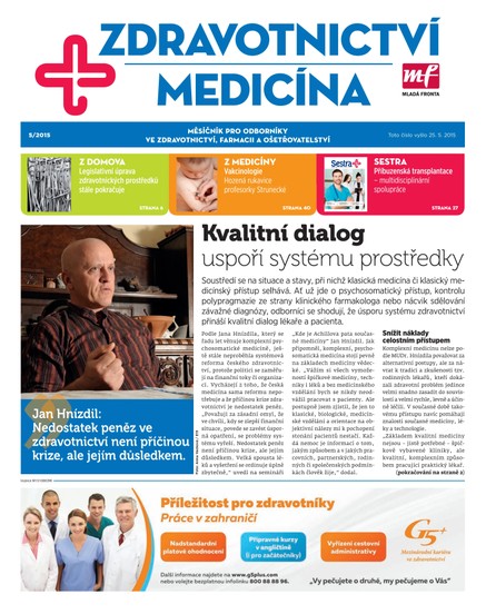 Zdravotnictví a medicína 5/2015