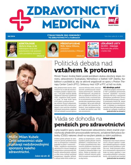 Zdravotnictví a medicína 8/2014