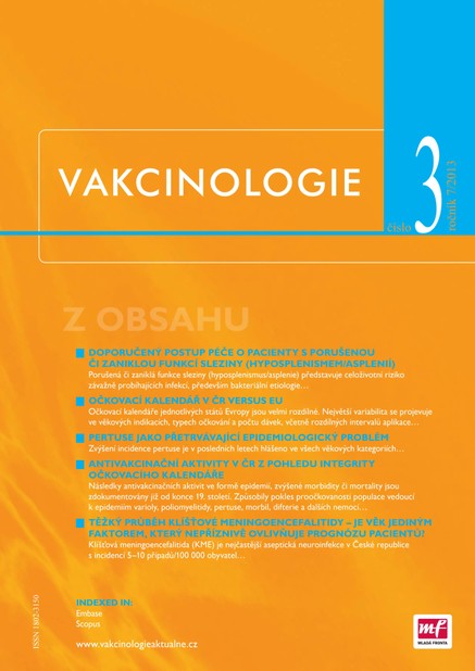 Vakcinologie 03/2013