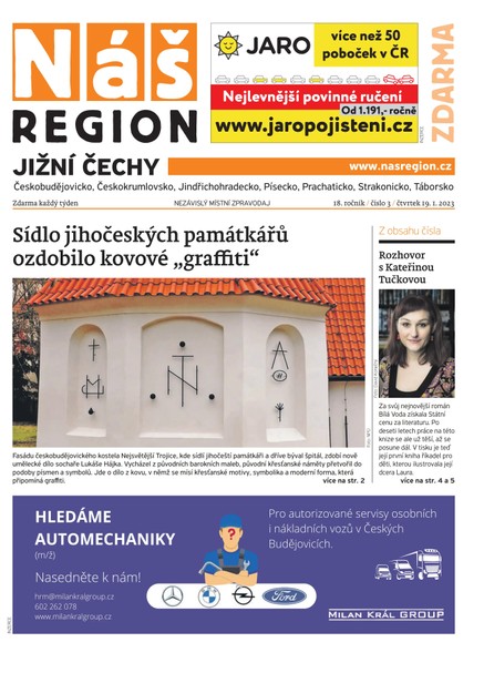 Náš Region - Jižní Čechy 3/2023