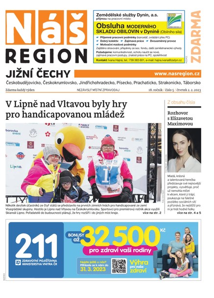 Náš Region - Jižní Čechy 5/2023