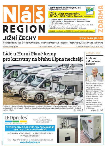 Náš Region - Jižní Čechy 7/2023