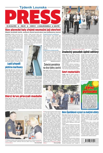 Lounský press 25/2016