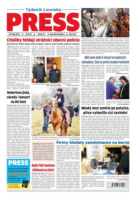 Lounský press 43/2016
