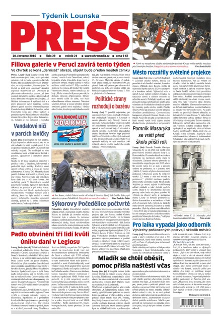 Lounský press 29/2016