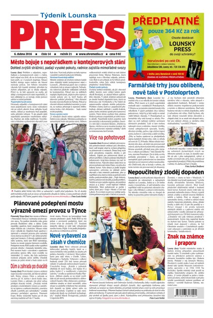 Lounský press 14/2016