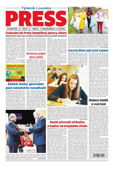 Lounský press 16/2016