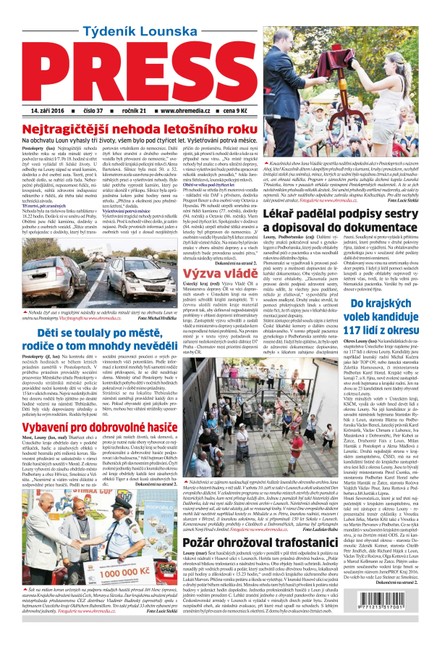 Lounský press 37/2016