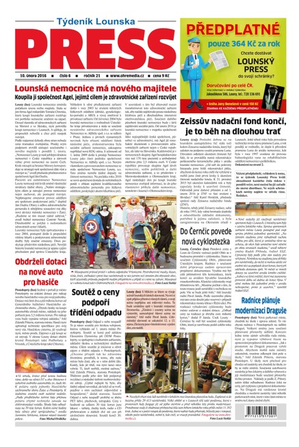 Lounský press 6/2016