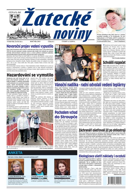 Žatecké noviny 1/2015