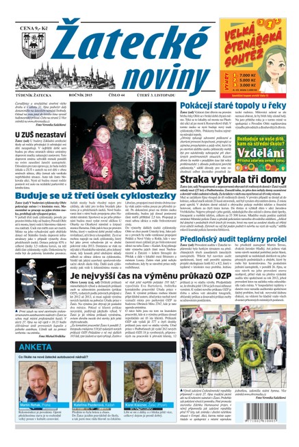 Žatecké noviny 44/2015