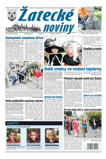 Žatecké noviny 18/2015