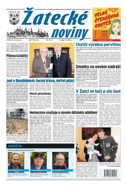 Žatecké noviny 43/2015