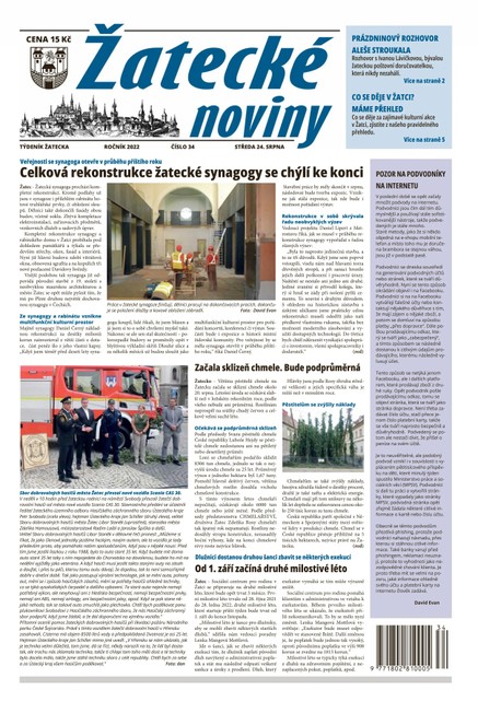 Žatecké noviny 34/2022
