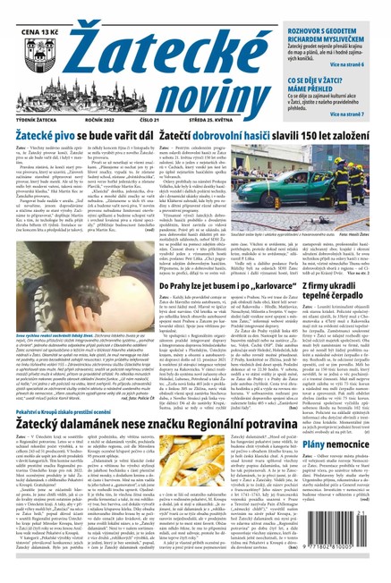 Žatecké noviny 21/2022