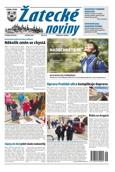Žatecké noviny 16/2022