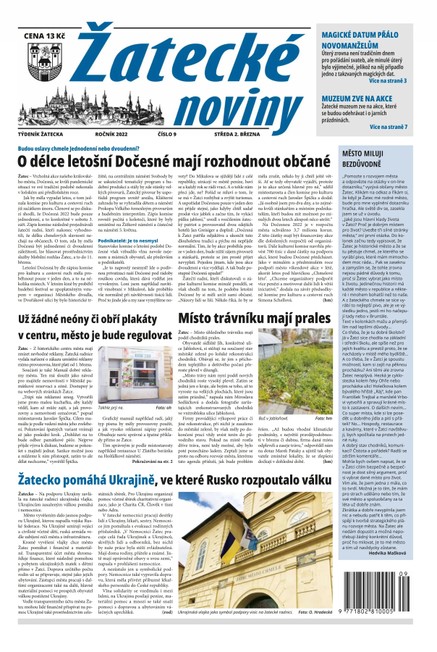 Žatecké noviny 09/2022