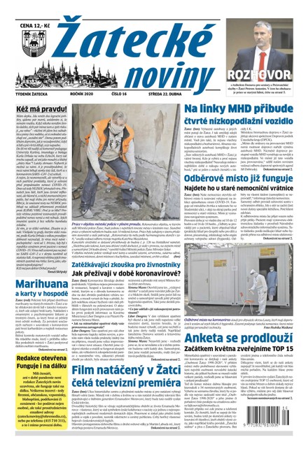 Žatecké noviny 16/2020